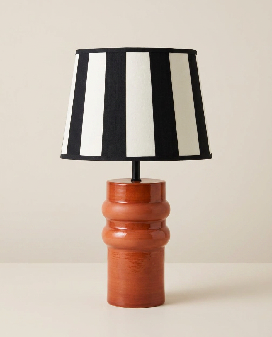 Terra Cotta ceramic light
