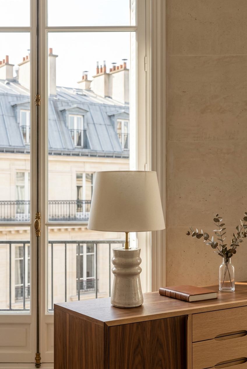 Galet ceramic light