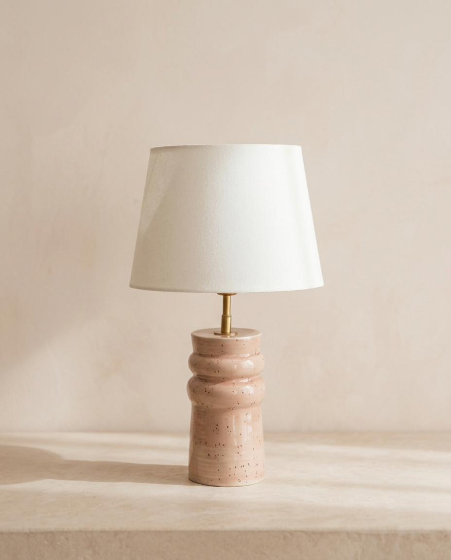 Rose ceramic light