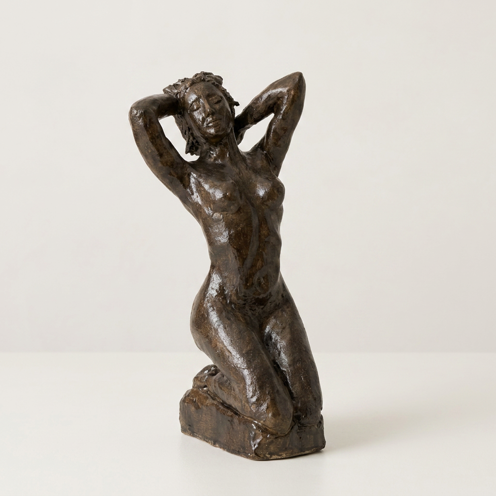 Feminité ceramic sculpture