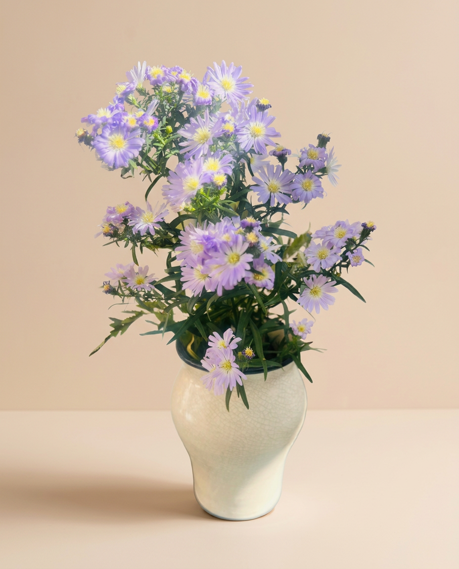 Vase craquelé ceramic home